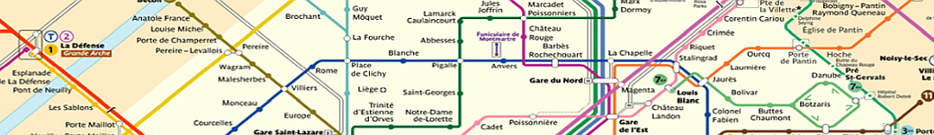 Carte métro, bandeau