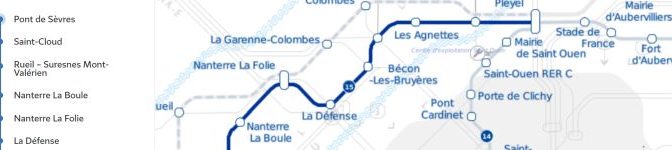 Ligne 15, bandeau