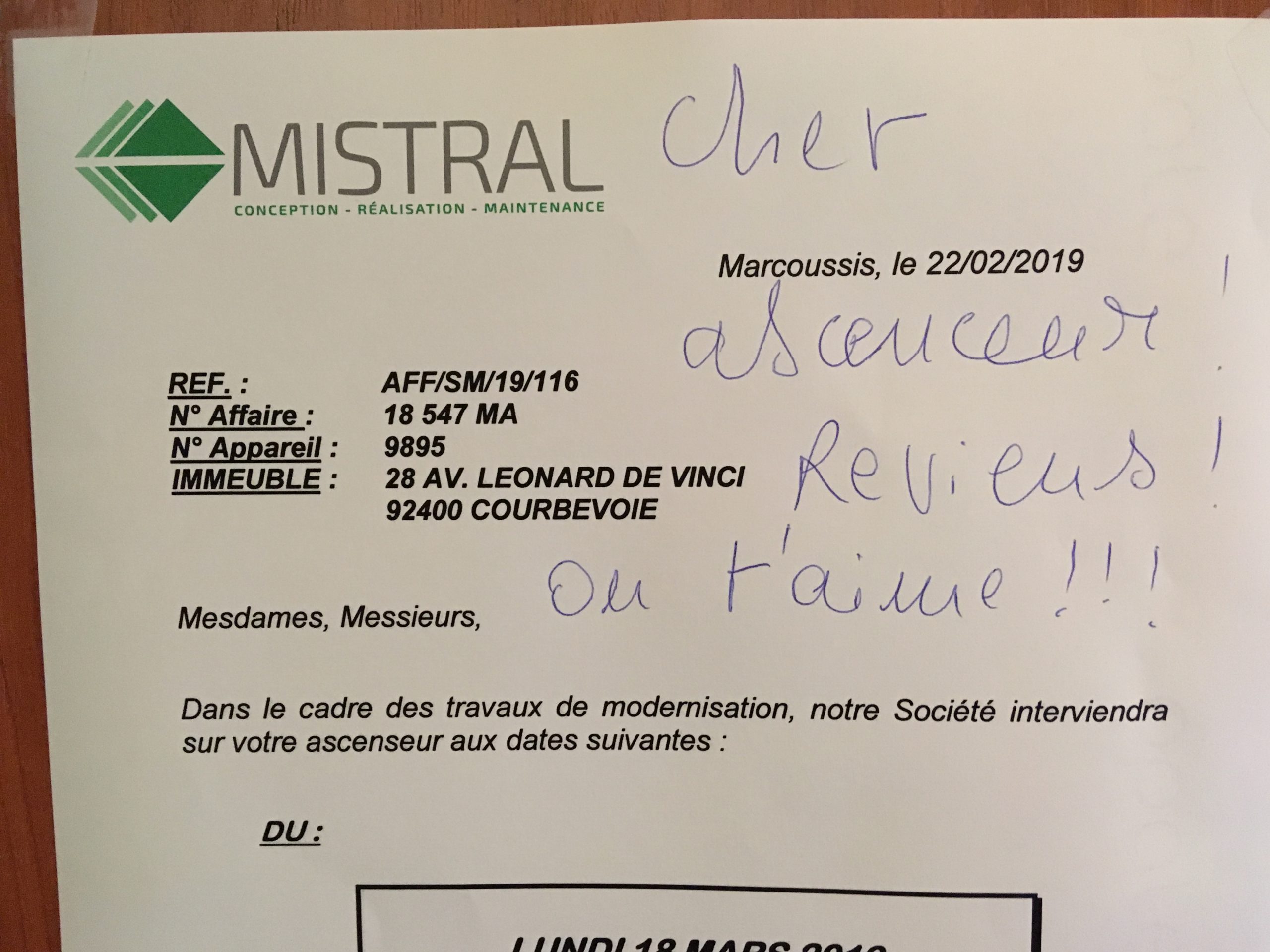 On t'aime !