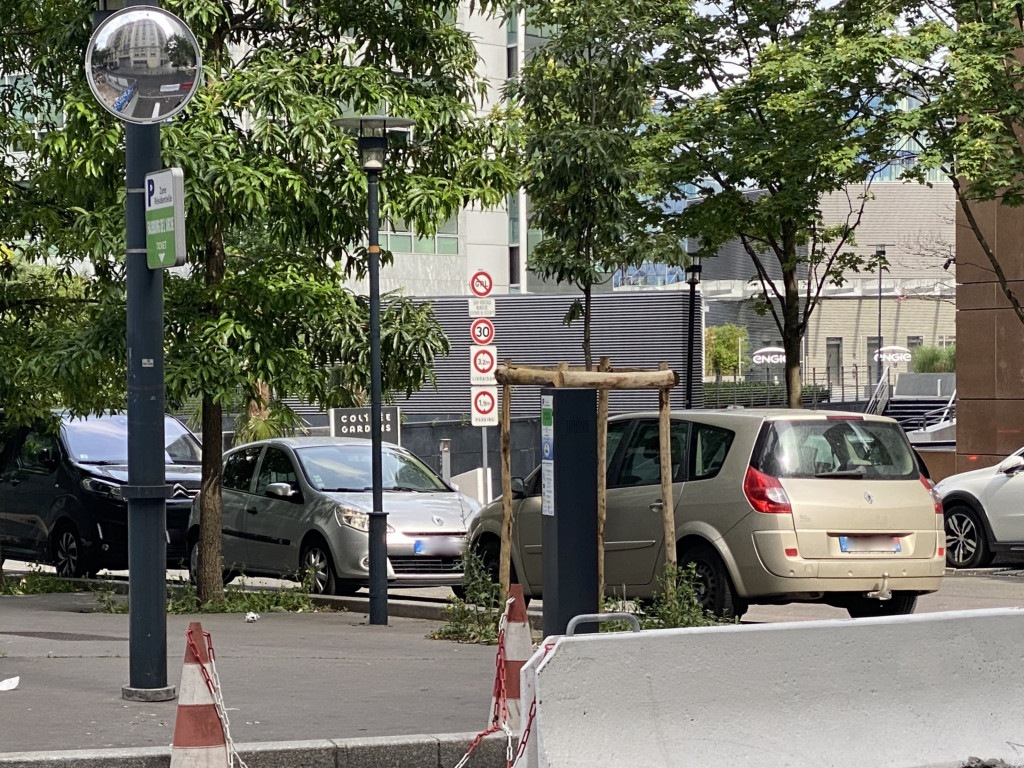 Miroir de parking